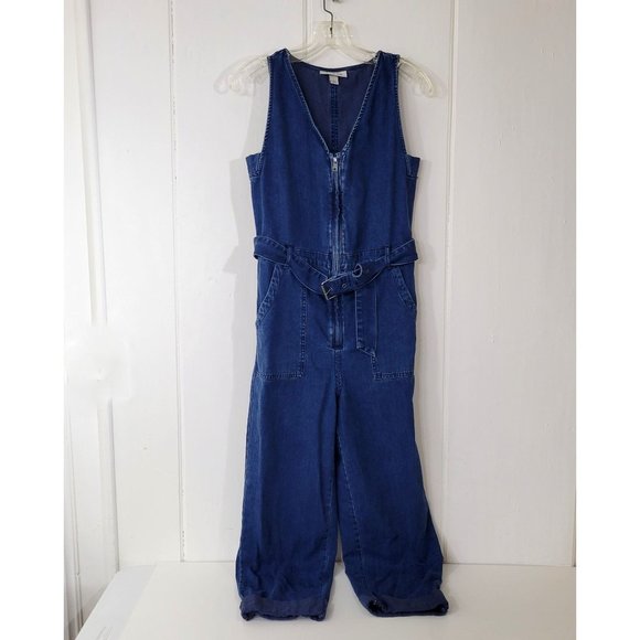 Rachael Comey Sleeveless Denim Jumpsuit - Picture 5 of 5